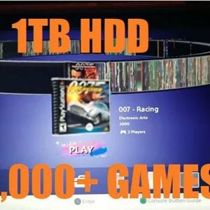 PS1 Classic Mod - 18,000+ Games - 1TB HDD